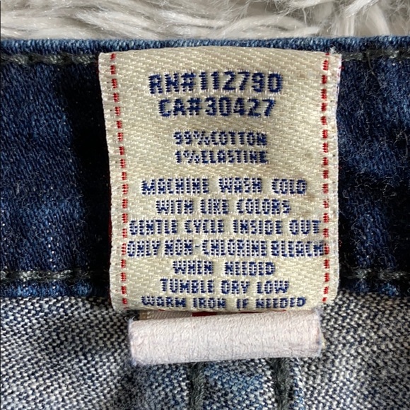 True religion disco Julie cut skinny crop size 27 - Picture 4 of 5